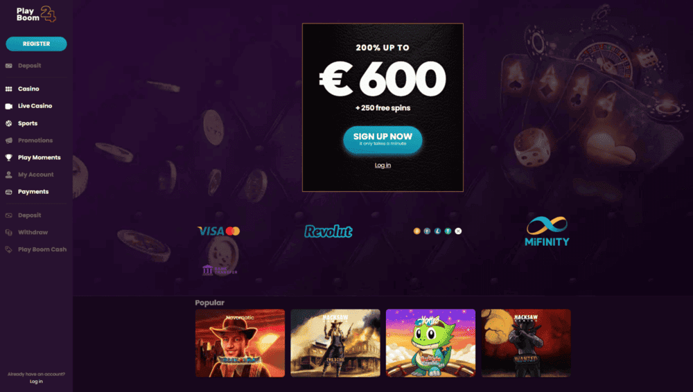playboom24 online casino buitenland